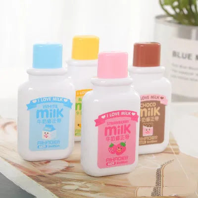 Creative bottle-shaped correction tape with 6m length in colourful design