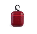 Genuine leather protective case for Apple Airpods in four colour options
