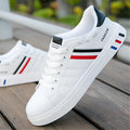 Men's sports shoes in black, grey and white colours showing EU size 39-44 options