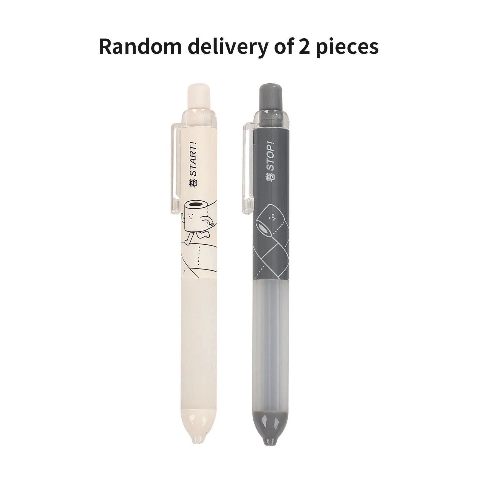0.5mm automatic pencil with cloud grip in black or white colour options