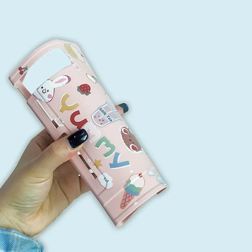Nintendo Switch silicone protective shell in colourful Sakura Girl design