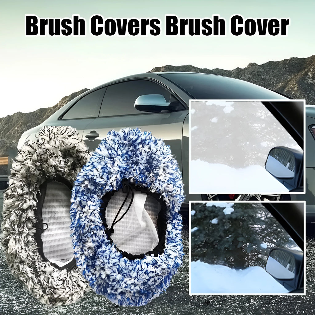 Microfibre replacement cloth cover for car cleaning flat mop brush in multiple colour options