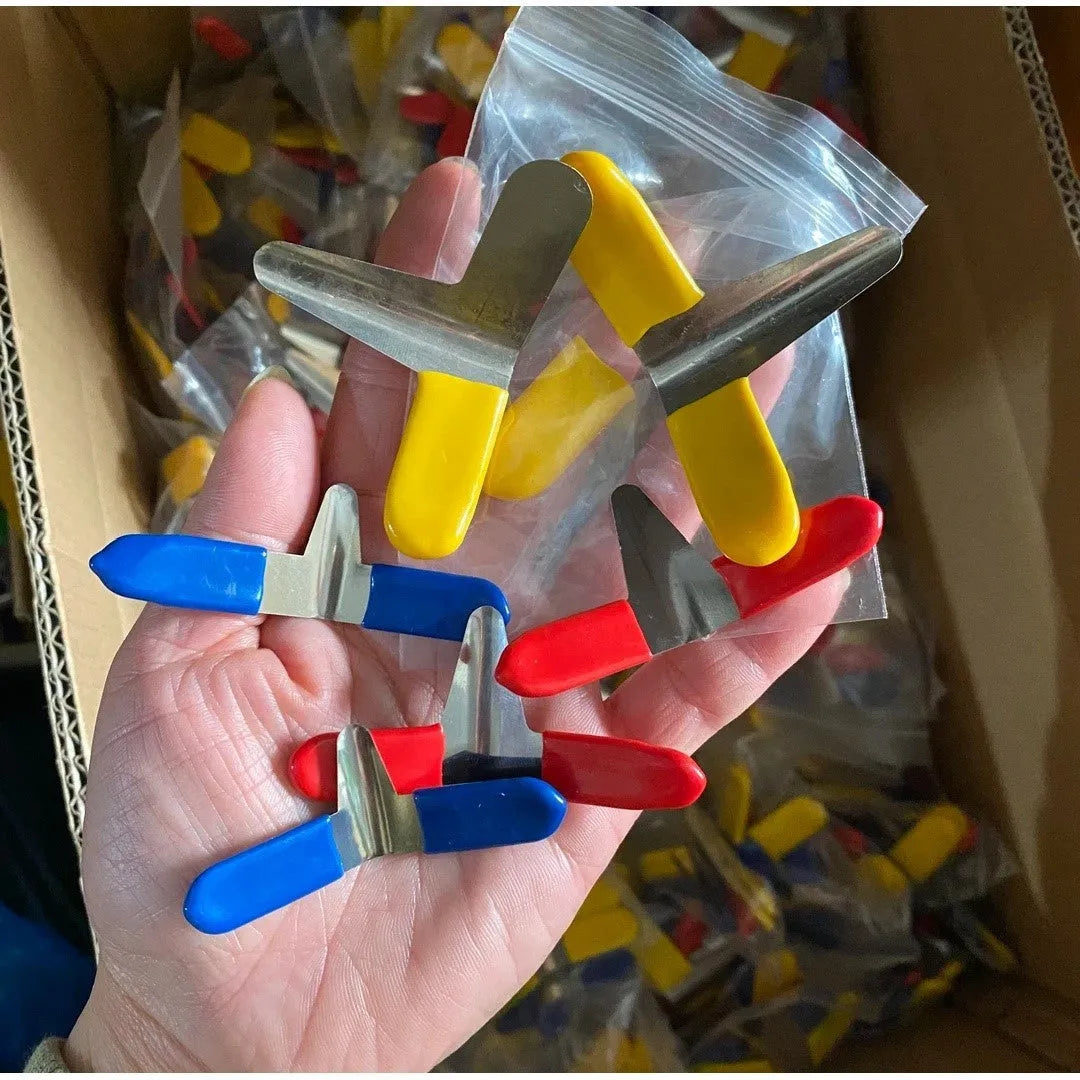 Stainless steel aircraft clip lock hardware in multiple sizes for household repair