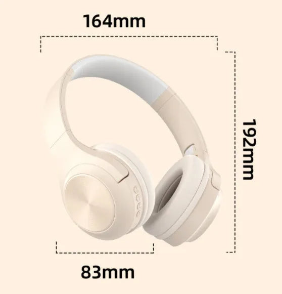 Creative design wireless Bluetooth headset in ivory white, chalk black, or youth green colours