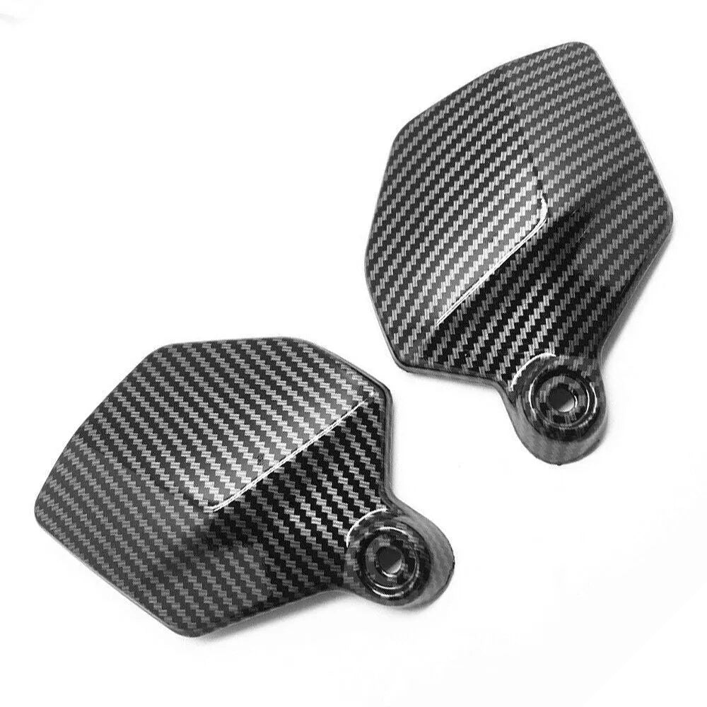 Black carbon fibre pattern ABS side fairing covers for Honda CBR1000RR motorcycle