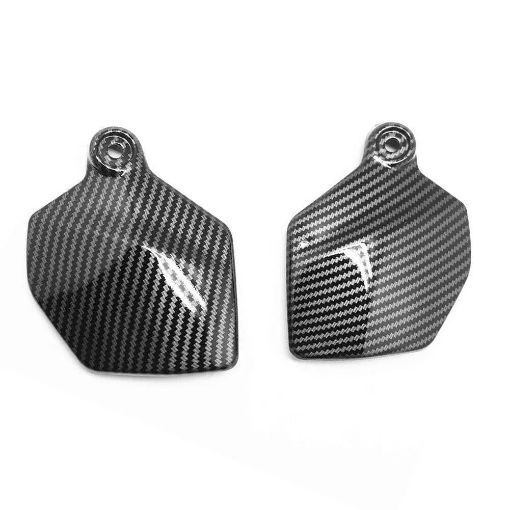 Black carbon fibre pattern ABS side fairing covers for Honda CBR1000RR motorcycle