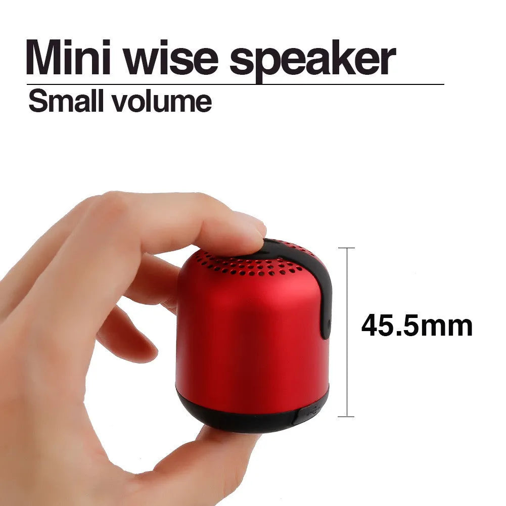 Hieha XQ11 mini portable Bluetooth speaker in cylinder design showing colour options