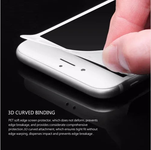 0.23mm tempered glass screen protector with 3D curved edges for iPhone 6 7 8 models