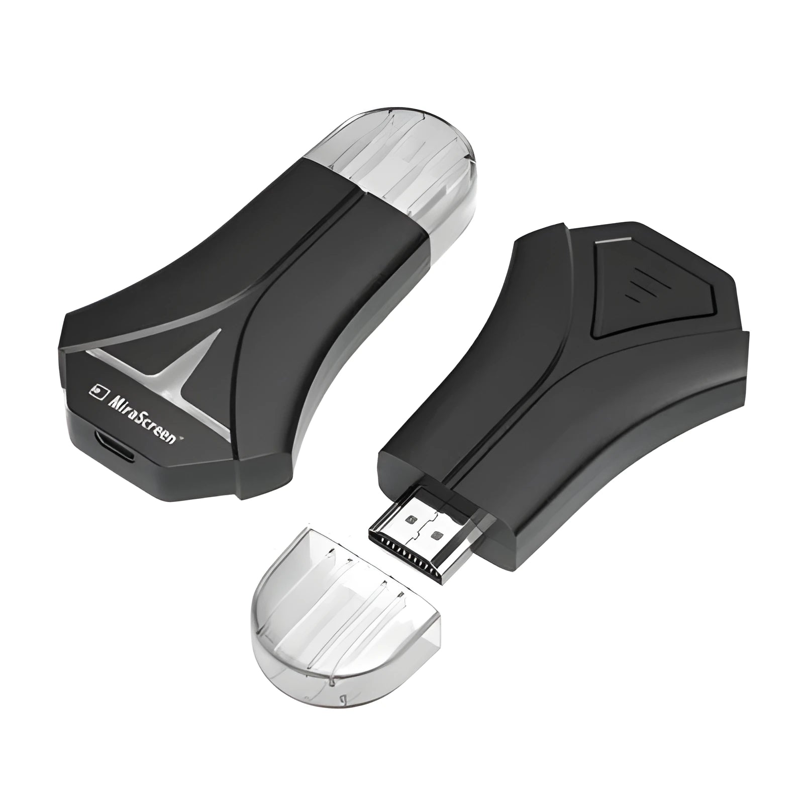 Mirascreen K12 HDMI WiFi streaming dongle with USB cable for wireless 1080p media playback