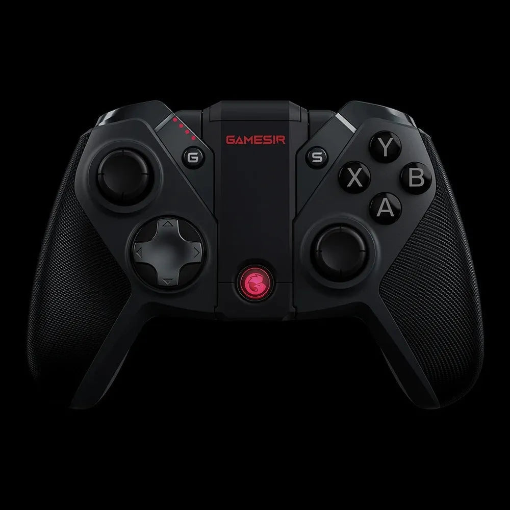 Black Gaishi game console controller with type-C port and vibration mode