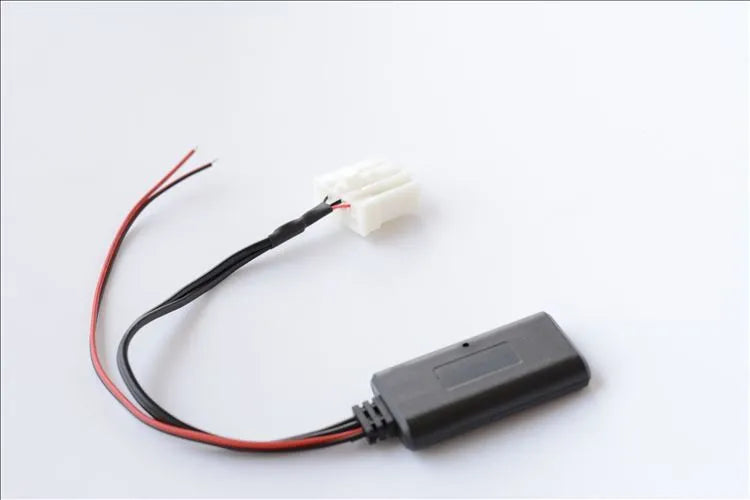 Black Mazda car Bluetooth audio cable with JieRui-BT 5908 chip for 2006+ vehicle models