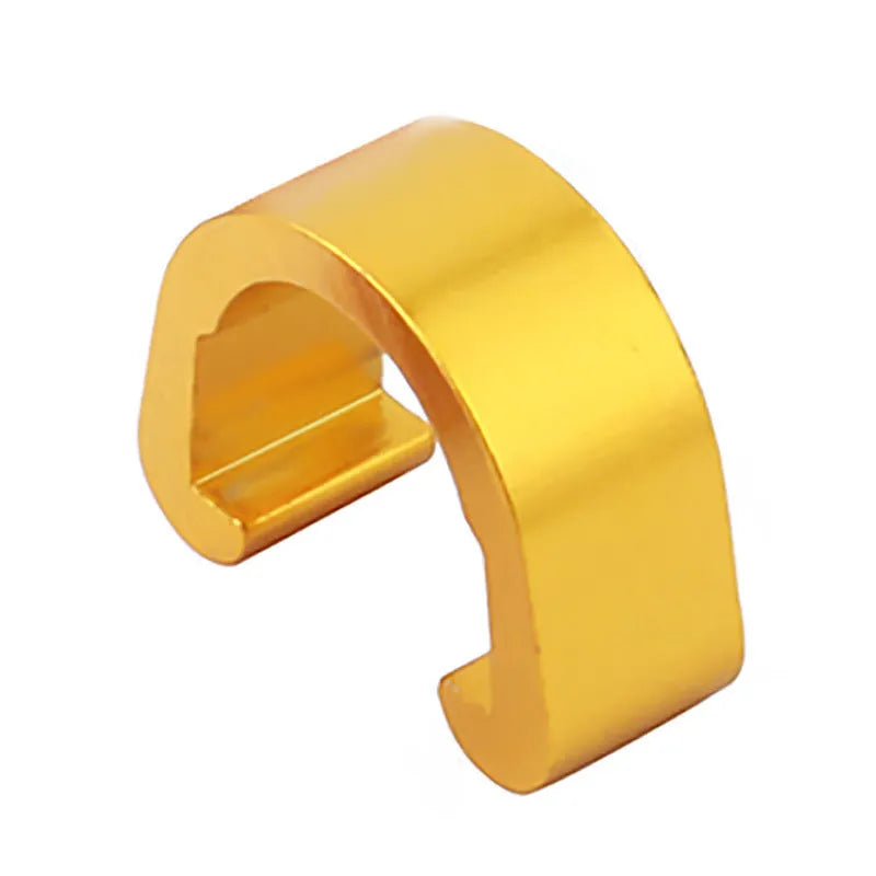 Aluminium alloy C-shaped buckle in multiple colours, dimensions 10.2mm by 13mm by 5mm.