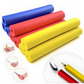 Rubber auxiliary grip hoses for utensil and tool handles in 10mm and 18mm sizes