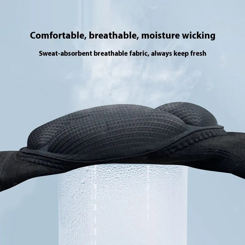 Black and blue thick sponge dance kneepads with anti-collision protection for sports