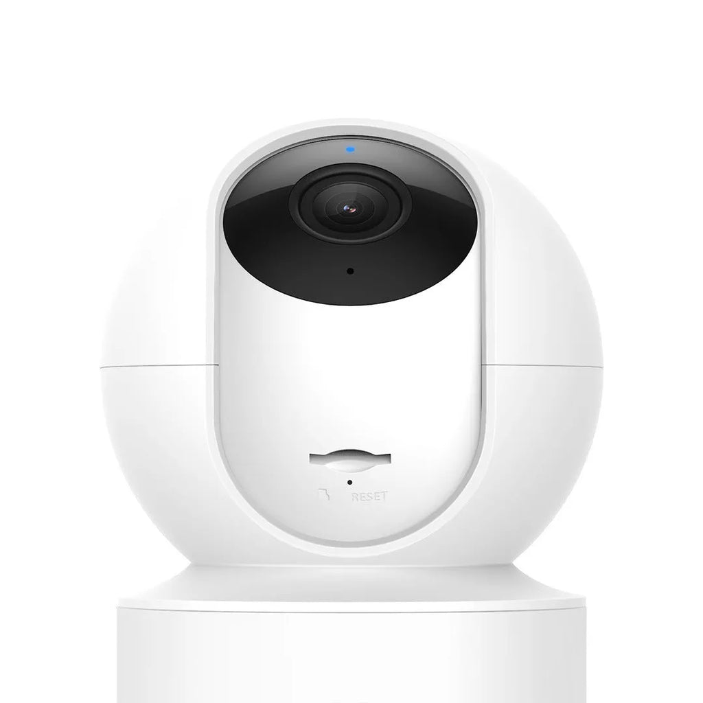White Xiaobai Smart Camera showing front lens and compact rectangular housing