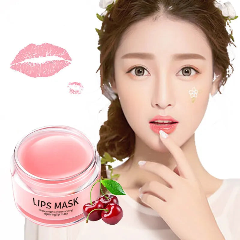 Boxed lip mask product with 20-30g moisturising formula for dry lip care