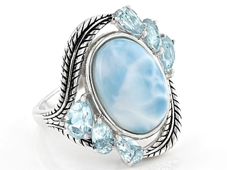 Vintage women's ring with lion motif geometric shape antique silver alloy
