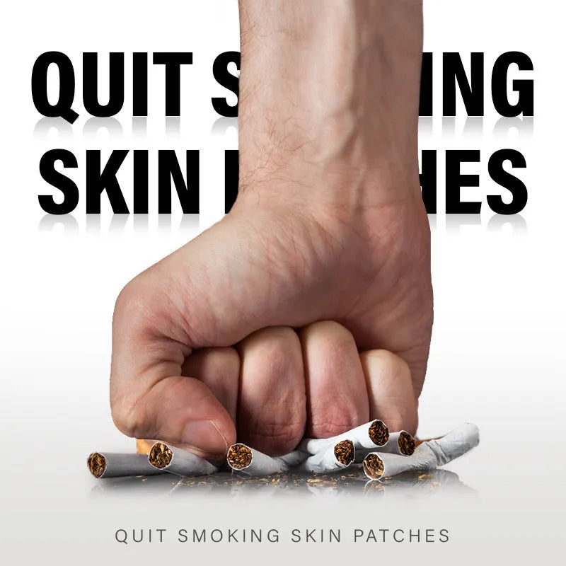 Box of 30 plant extract nicotine patches for smoking cessation with universal skin type compatibility