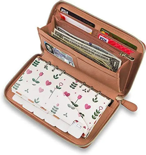 Anti-theft RFID blocking card holder in multiple colours with hidden security pocket