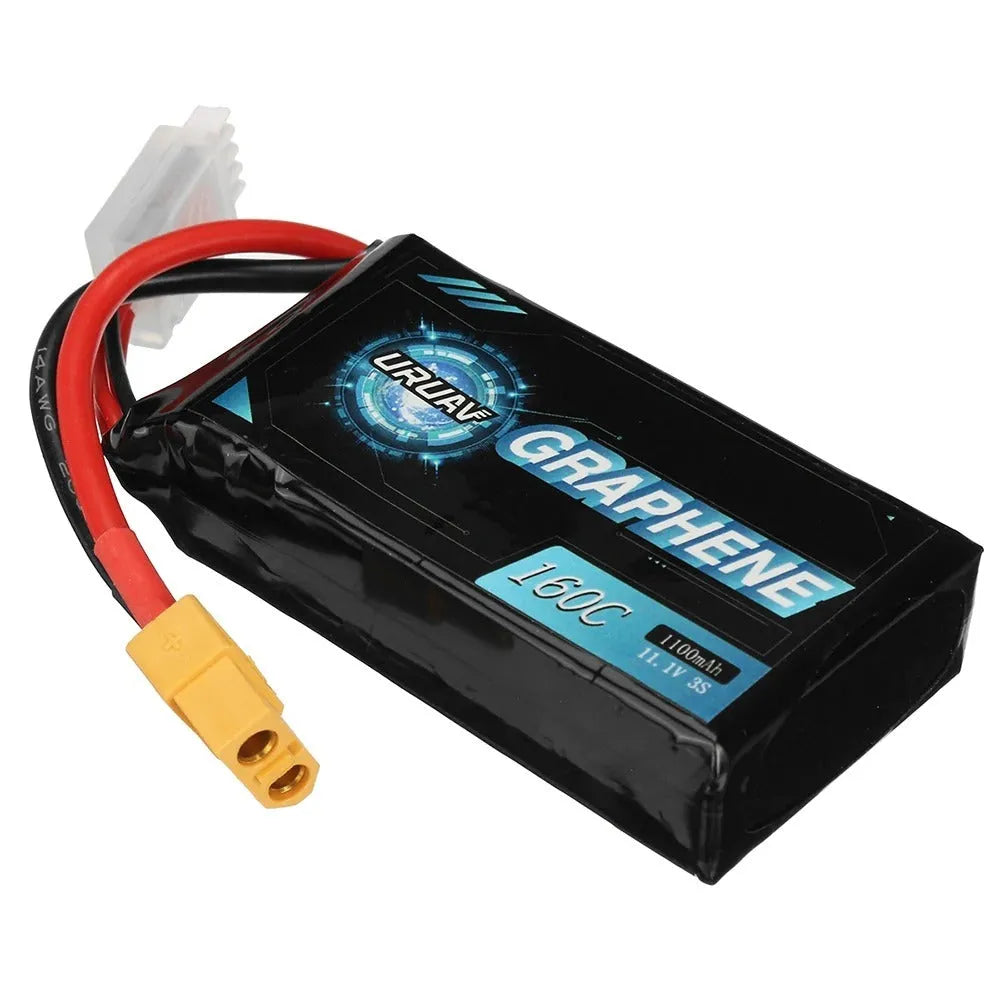 7.4V 1200mAh lithium battery for RC remote control cars and model ships