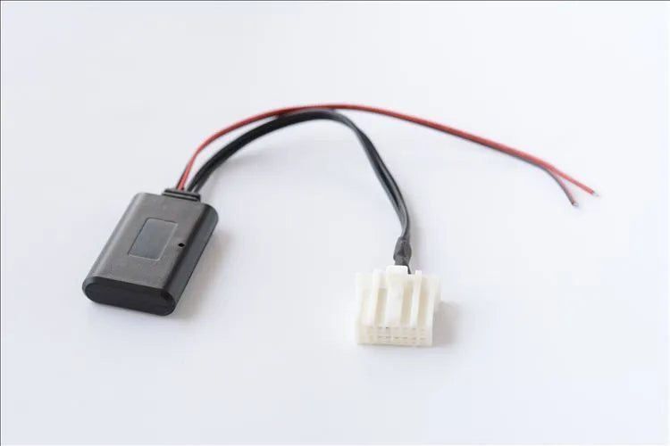 Black Mazda car Bluetooth audio cable with JieRui-BT 5908 chip for 2006+ vehicle models