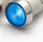10mm stainless steel edge indicator light in multiple colours: white, yellow, red, green, blue.