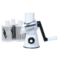 Multi-function vegetable chopper kitchen gadget with slicer blades in blue, green, red or white