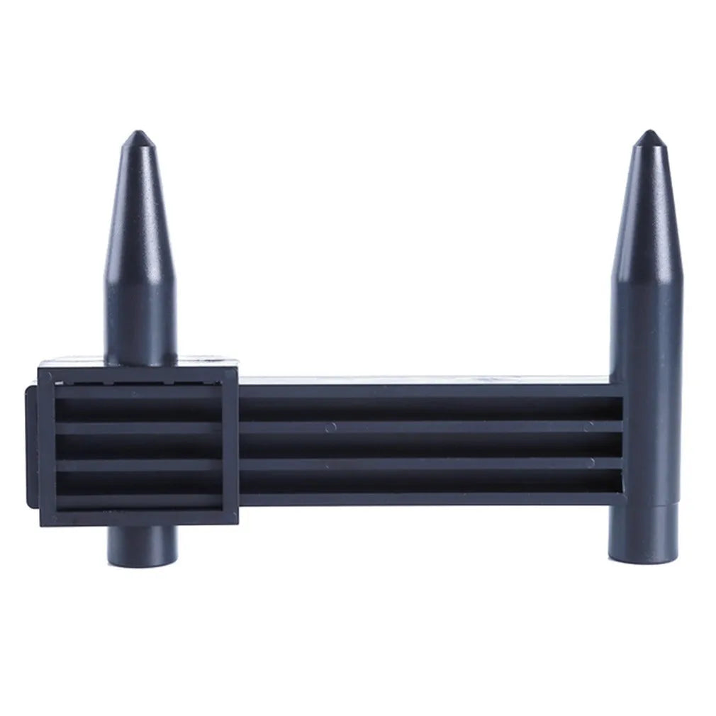 Electronic digital caliper measuring tool for hole distance with 180mm range and plastic construction