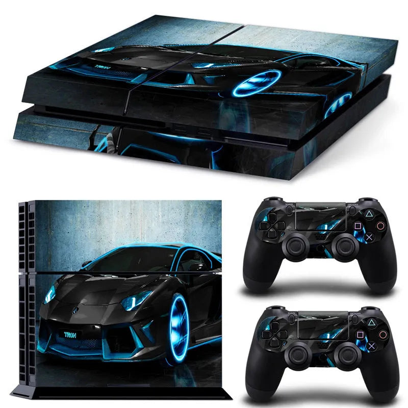 Imported PVC air channel sticker film for PS4 game console protection with 0.001mm thickness