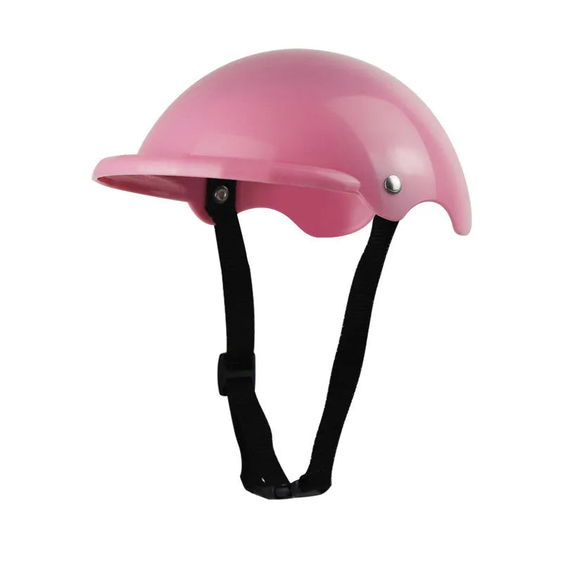 Small S size plastic pet helmet for dogs and cats in four colour options
