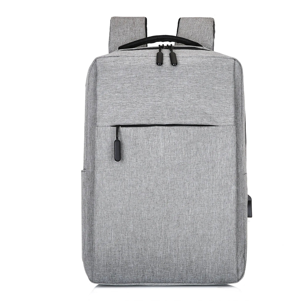 Large black sports backpack for college students with multiple compartments and curved shoulder straps