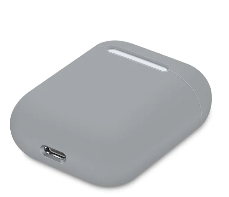 Silicone protective case for Apple AirPods charging box in split design with multiple colour options