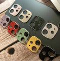 Metal lens protection ring for iPhone 11 and iPhone 11 Pro rear camera in various colour options