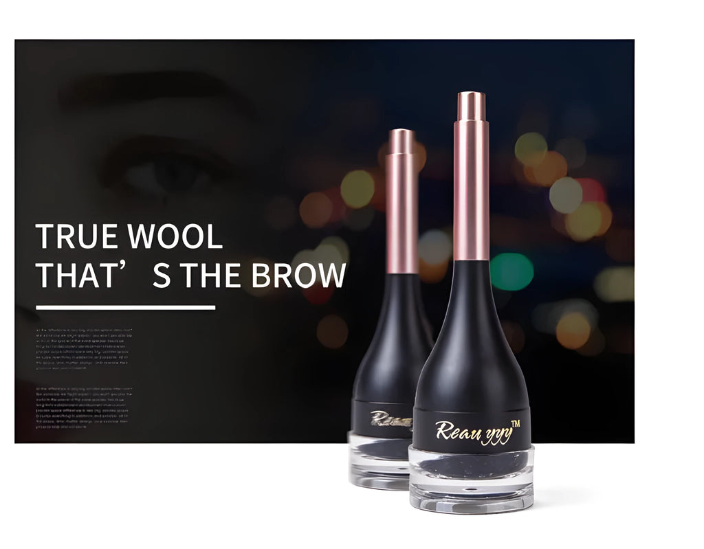 Natural fiber eyebrow and eyelash enhancement cream tube 5g for fuller brows and lashes