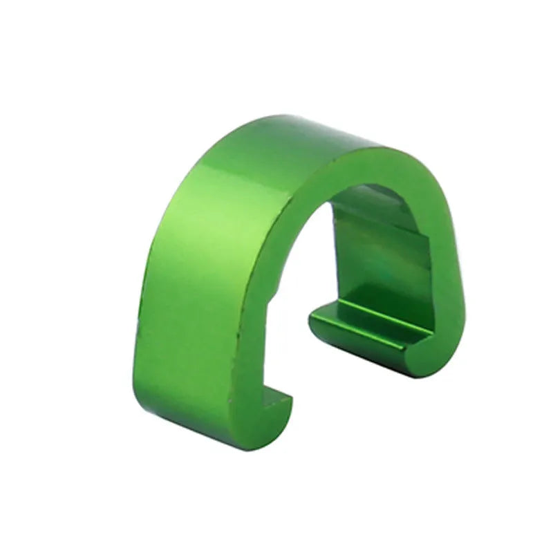 Aluminium alloy C-shaped buckle in multiple colours, dimensions 10.2mm by 13mm by 5mm.