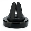 Magnetic car phone holder mounted in vehicle air vent in rose gold colour