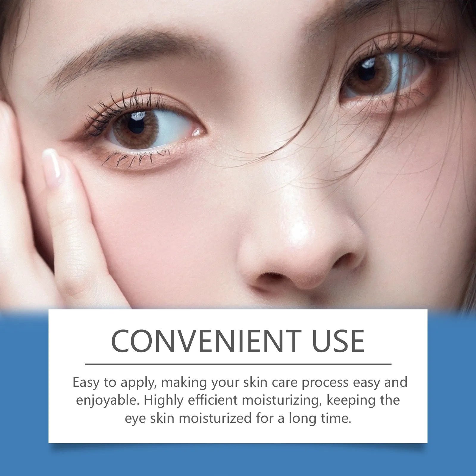 Viareline collagen firming eye cream in 15g tube for skin around eyes