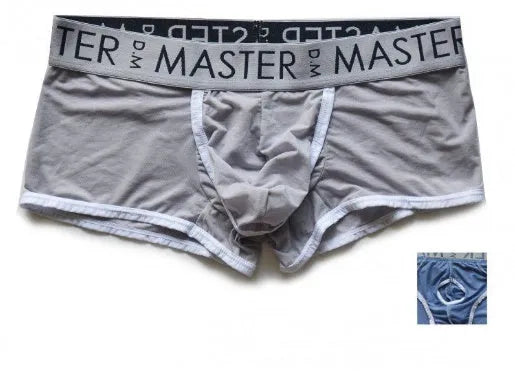 Men's low waist ice silk shorts in solid colours showing lightweight quick-drying casual athletic design