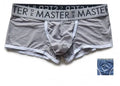 Men's low waist ice silk shorts in solid colours showing lightweight quick-drying casual athletic design