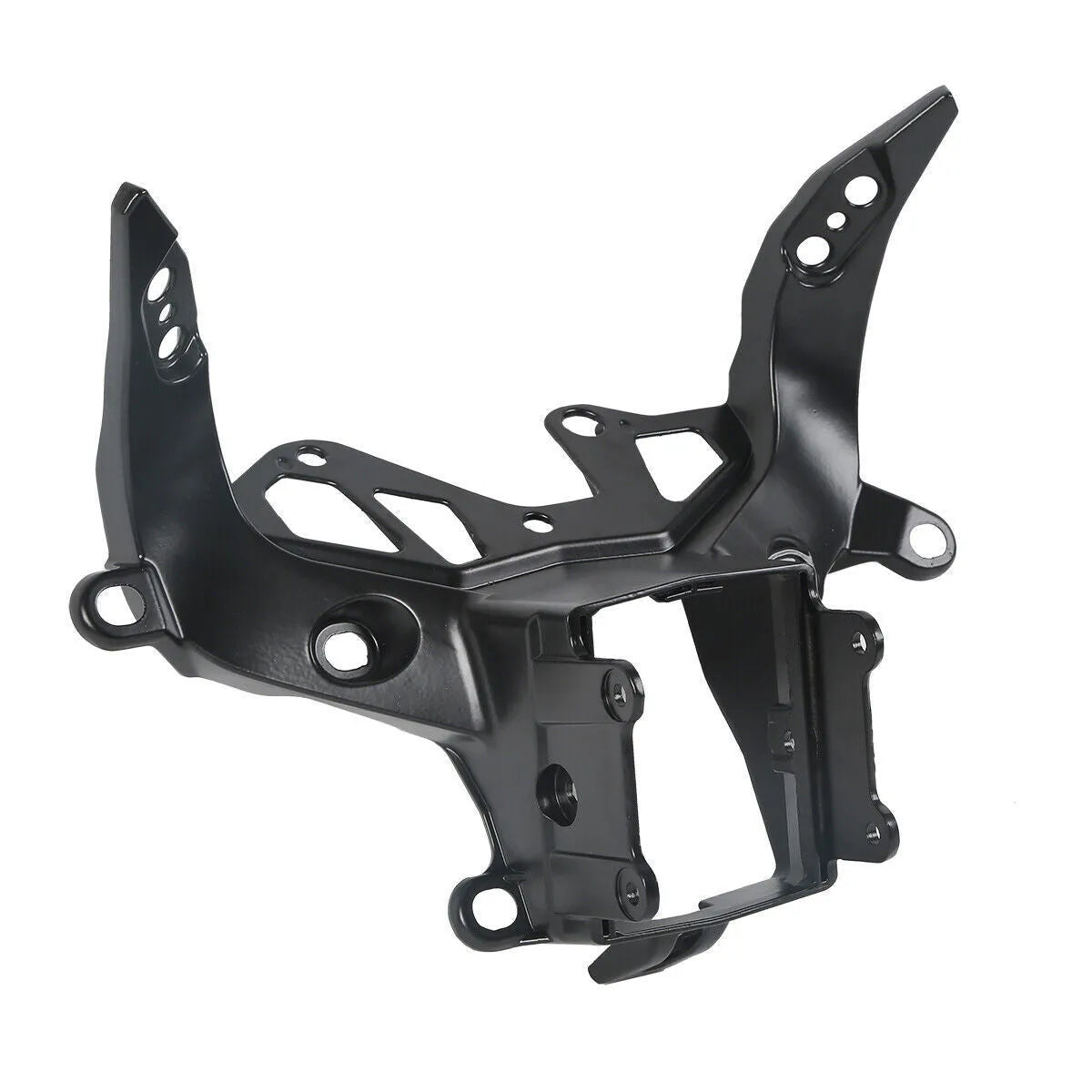 Black aluminium headlight bracket for BMW S1000RR motorcycle (2009-2018)