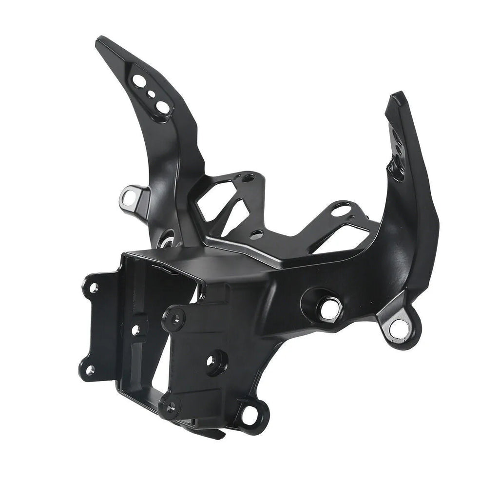 Black aluminium headlight bracket for BMW S1000RR motorcycle (2009-2018)