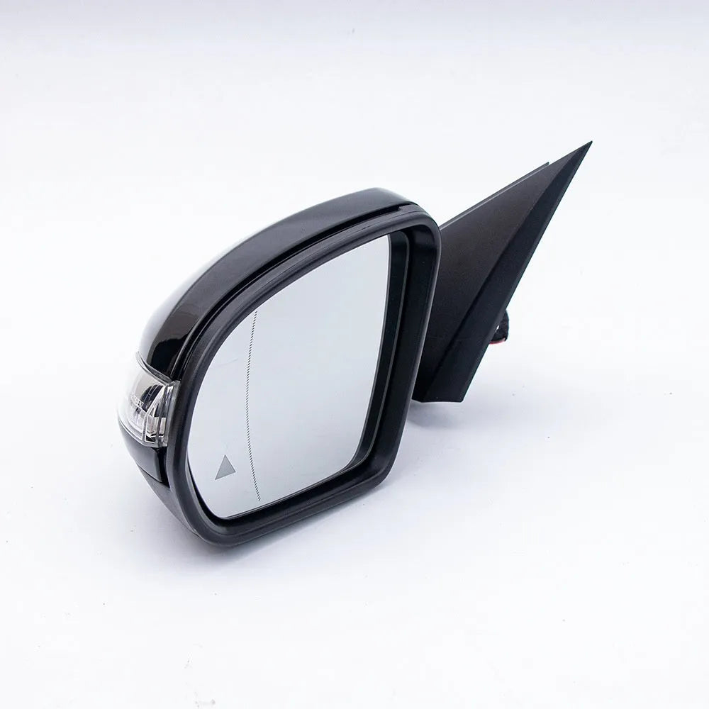 Mercedes C-Class W205 rearview mirror reflector replacement part in ABS plastic.