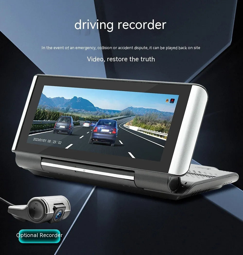 6.86-inch wireless Carplay vehicle MP5 player with cables for installation