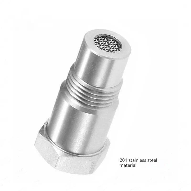 304 stainless steel oxygen sensor adapter connector for three-way catalyst systems