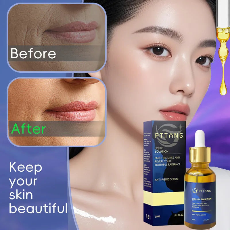 Glorious Facial Liquid moisturising care solution in 10.1 cm tall bottle