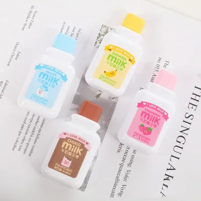 Creative bottle-shaped correction tape with 6m length in colourful design