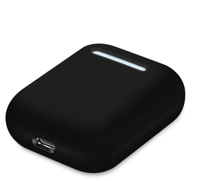 Silicone protective case for Apple AirPods charging box in split design with multiple colour options