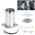 BMW E46 EGR removal pipe kit with blanking plates and hardware for diesel models