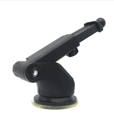 Universal telescopic long rod car bracket for mounting mobile phones and navigation devices.