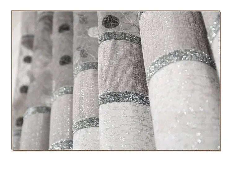 Single panel blackout curtain with choice of hook, Korean hook or rings hanging style.